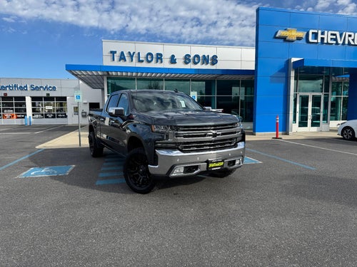 2020 Chevrolet Silverado 1500 LTZ / CREW / 6.2 LITER V8 / STANDARD BOX / TECH PCKG / SUNROOF / 1 OWNER