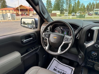 2020 Chevrolet Silverado 1500 LTZ / CREW / 6.2 LITER V8 / STANDARD BOX / TECH PCKG / SUNROOF / 1 OWNER
