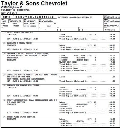 2020 Chevrolet Silverado 1500 LTZ / CREW / 6.2 LITER V8 / STANDARD BOX / TECH PCKG / SUNROOF / 1 OWNER