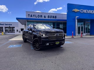 2021 Chevrolet Silverado 1500 HIGH COUNTRY / CREW / 6.2 LITER V8 / TECH PCKG / DELUXE PCKG / SHORT BOX
