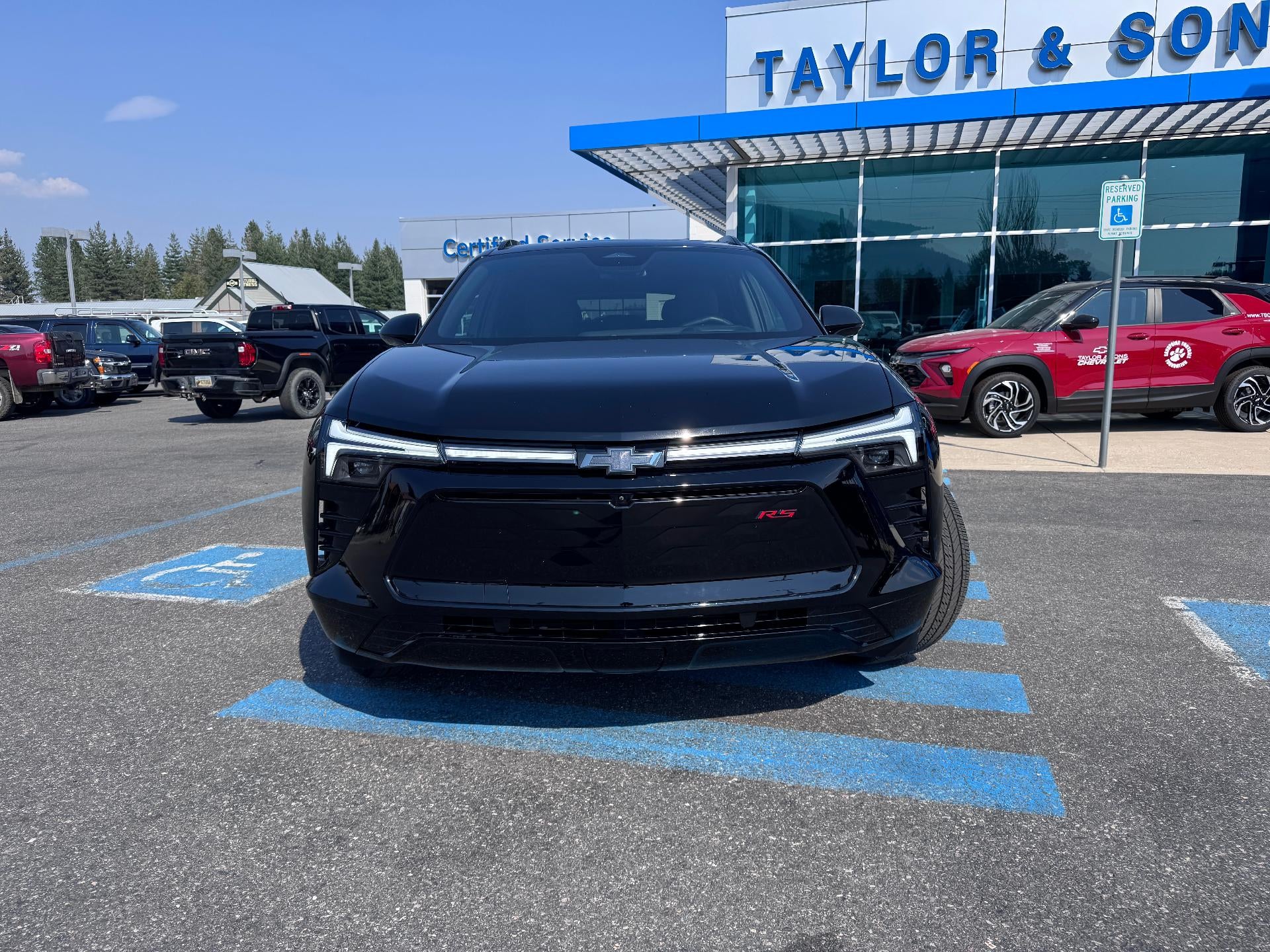 Used 2025 Chevrolet Blazer EV RS with VIN 3GNKDJRJ3SS106203 for sale in Ponderay, ID