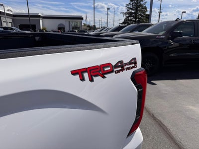 2024 Toyota Tundra 4WD SR5 / CREW / TRD OFF ROAD / SHORT BOX / 1 OWNER / WARRANTY