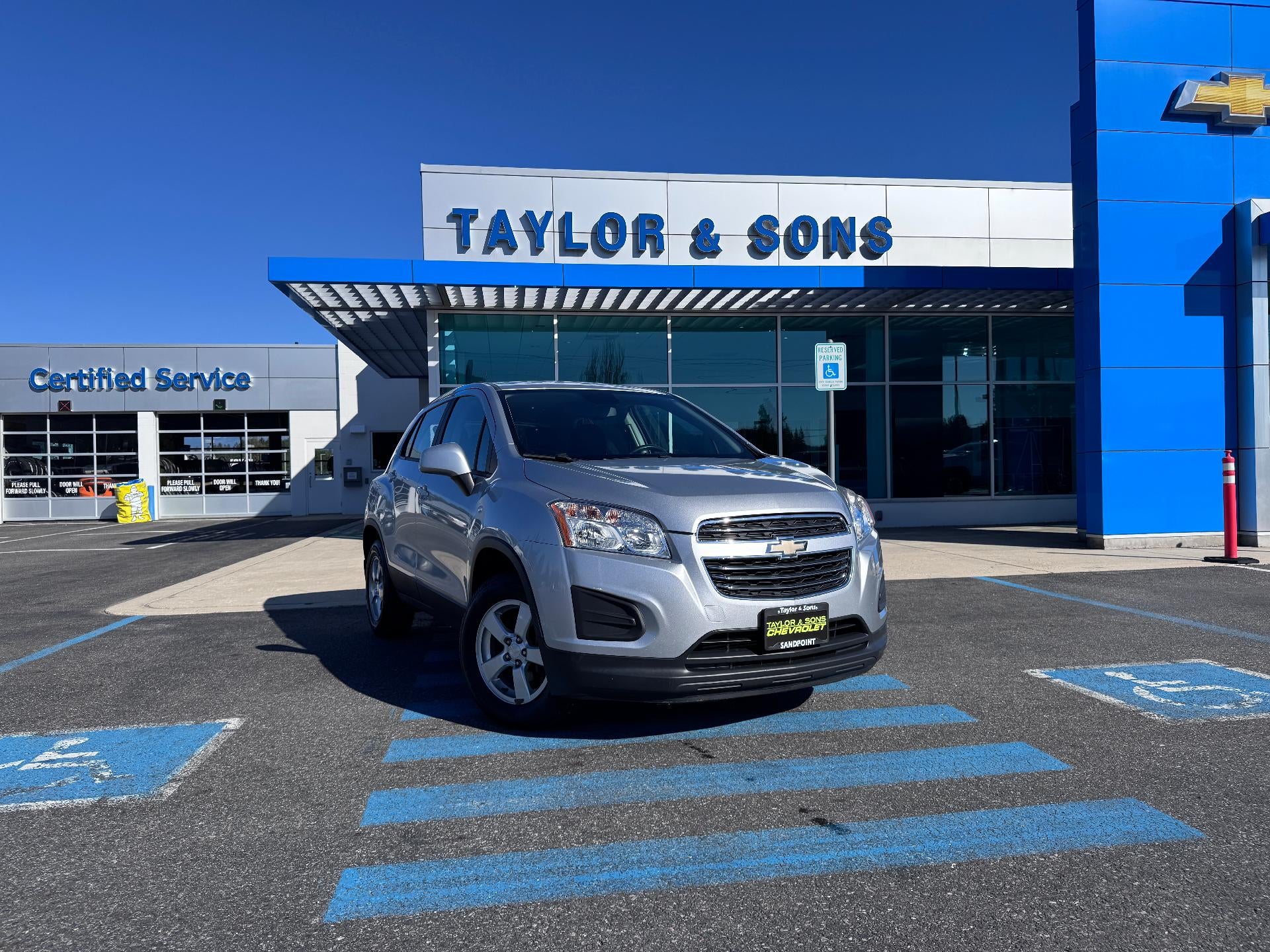 2015 Chevrolet Trax LS / ALL WHEEL DRIVE / 1.4 TURBO / BLUETOOTH / REAR CAM / 1 OWNER