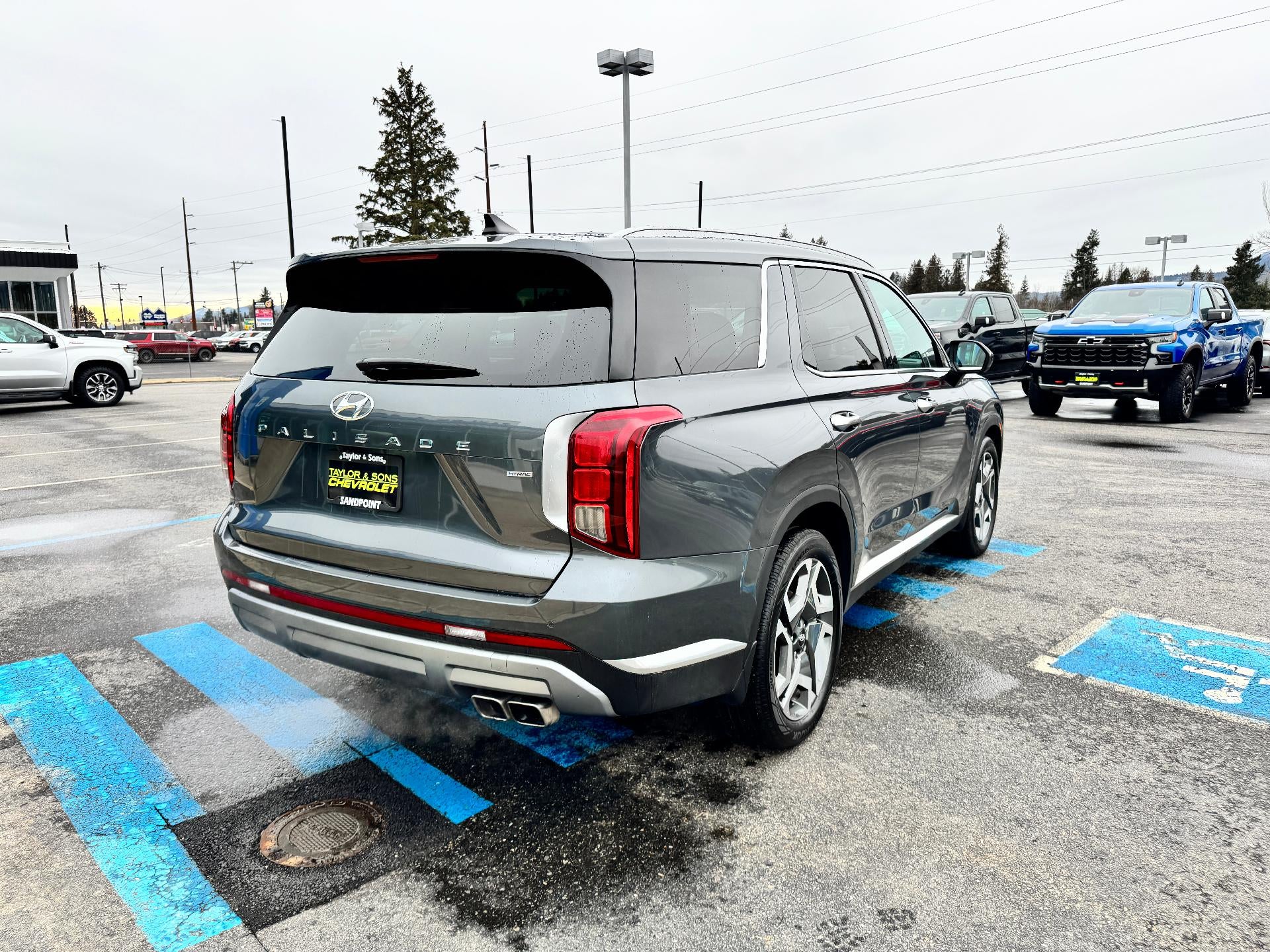 2025 Hyundai Palisade LIMITED / AWD / 3.8 LITER V6 / SURROUND VISION / SUNROOF / 1 OWNER / WARRANTY